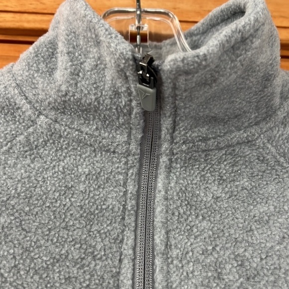Old Navy Active Fleece Quarter Zip Gray Jacket XS - Picture 2 of 5